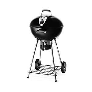 22" Charcoal Kettle Grill, Black