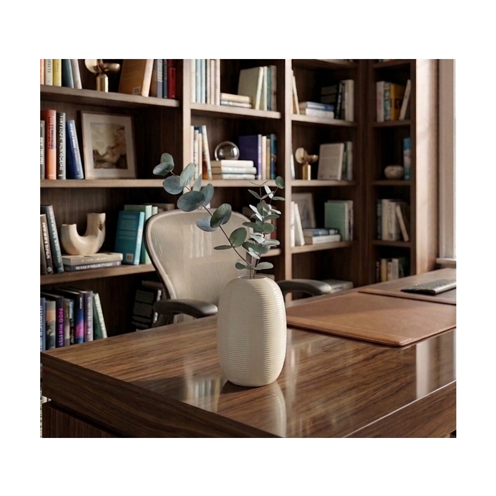White Ceramic Vase – H15 cm HD22Q270