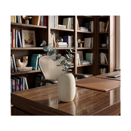 White Ceramic Vase – H15 cm HD22Q270