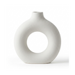 White Ceramic Vase – H16 cm HD22Q376W | H22 cm HD22Q571W