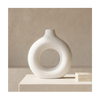 White Ceramic Vase – H16 cm HD22Q376W | H22 cm HD22Q571W