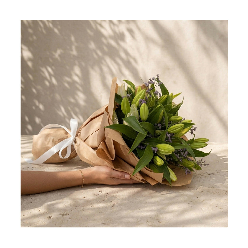 Lilies & Limonium