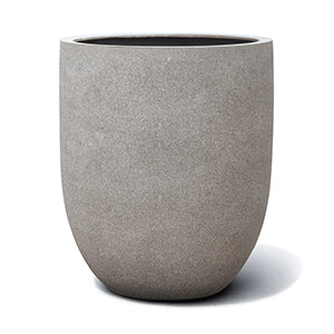 Granite Grey Tall Egg Pot