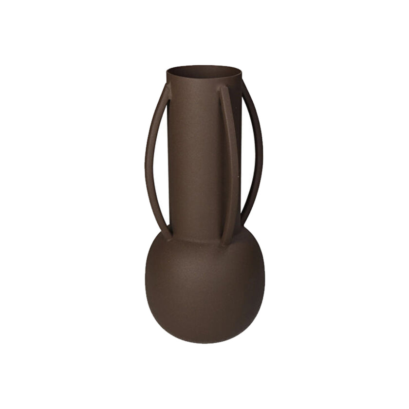 Vase Brown 11x11x24cm