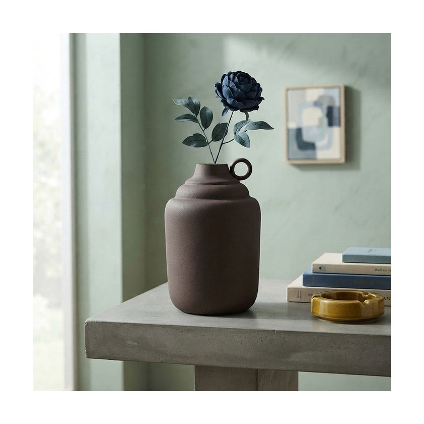Vase Brown 13x13x20cm