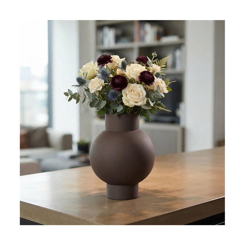 Vase Brown 20x20x27cm