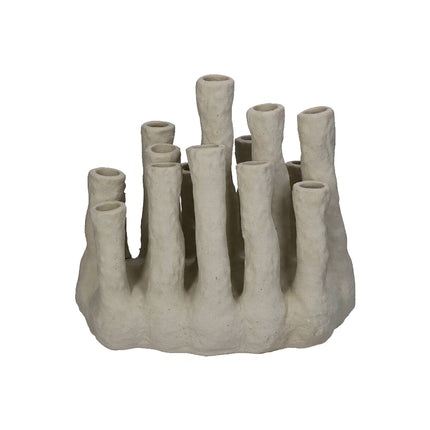 Ornament Coral Ecru 24x16x27cm