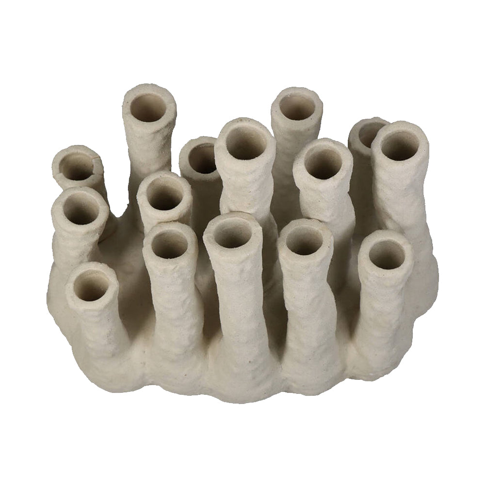Ornament Coral Ecru 24x16x27cm