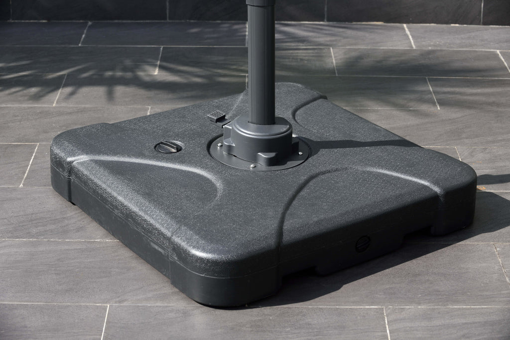 Square Cantilever Aluminum Parasol Set