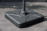 Square Cantilever Aluminum Parasol Set