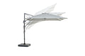 Deluxe Square Cantilever Aluminum Parasol Set