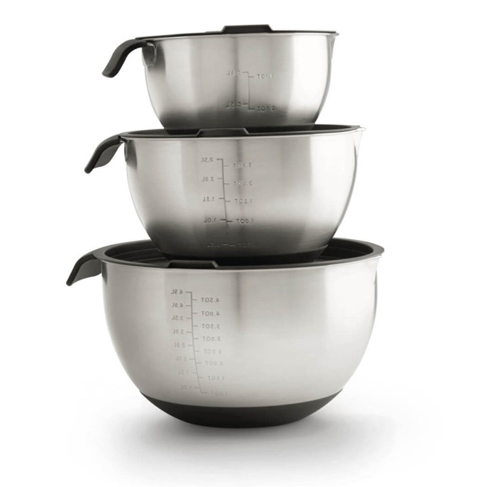 3 Piece Marinating Bowl Set