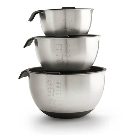 3 Piece Marinating Bowl Set