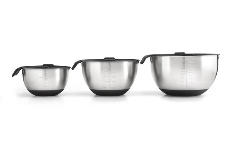 3 Piece Marinating Bowl Set