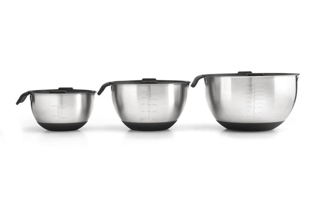 3 Piece Marinating Bowl Set