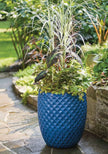 Mediterranean Blue Vase Small Diamond