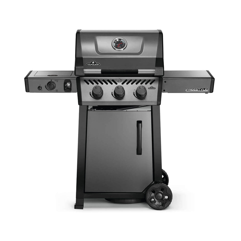 FREESTYLE 365 GAS GRILL with Infrared Side Burner & Front Door