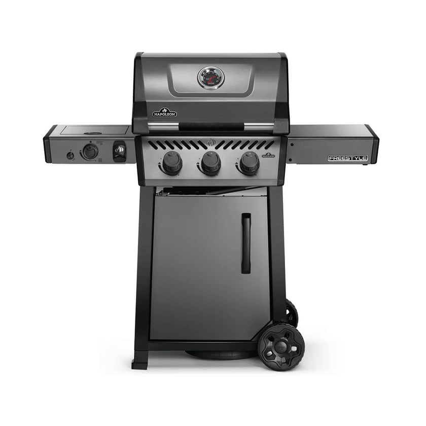 FREESTYLE 365 GAS GRILL with Infrared Side Burner & Front Door