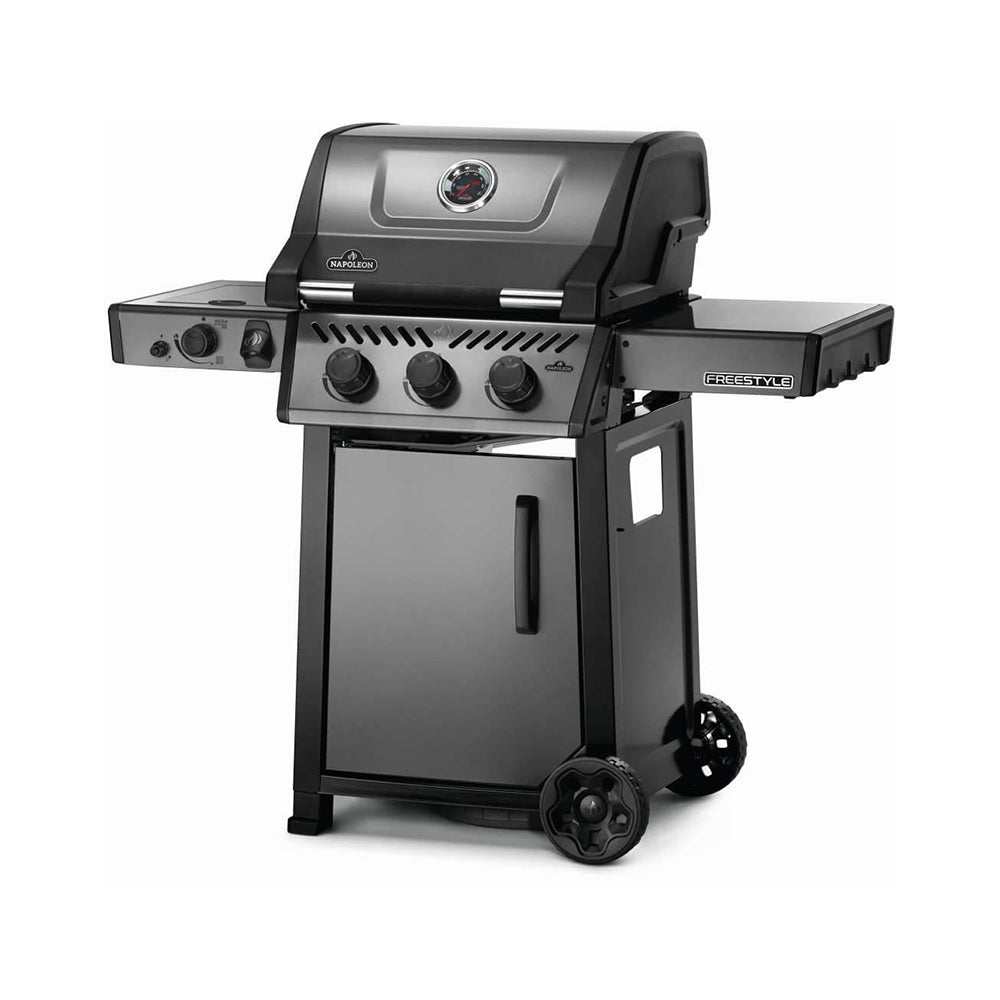 FREESTYLE 365 GAS GRILL with Infrared Side Burner & Front Door