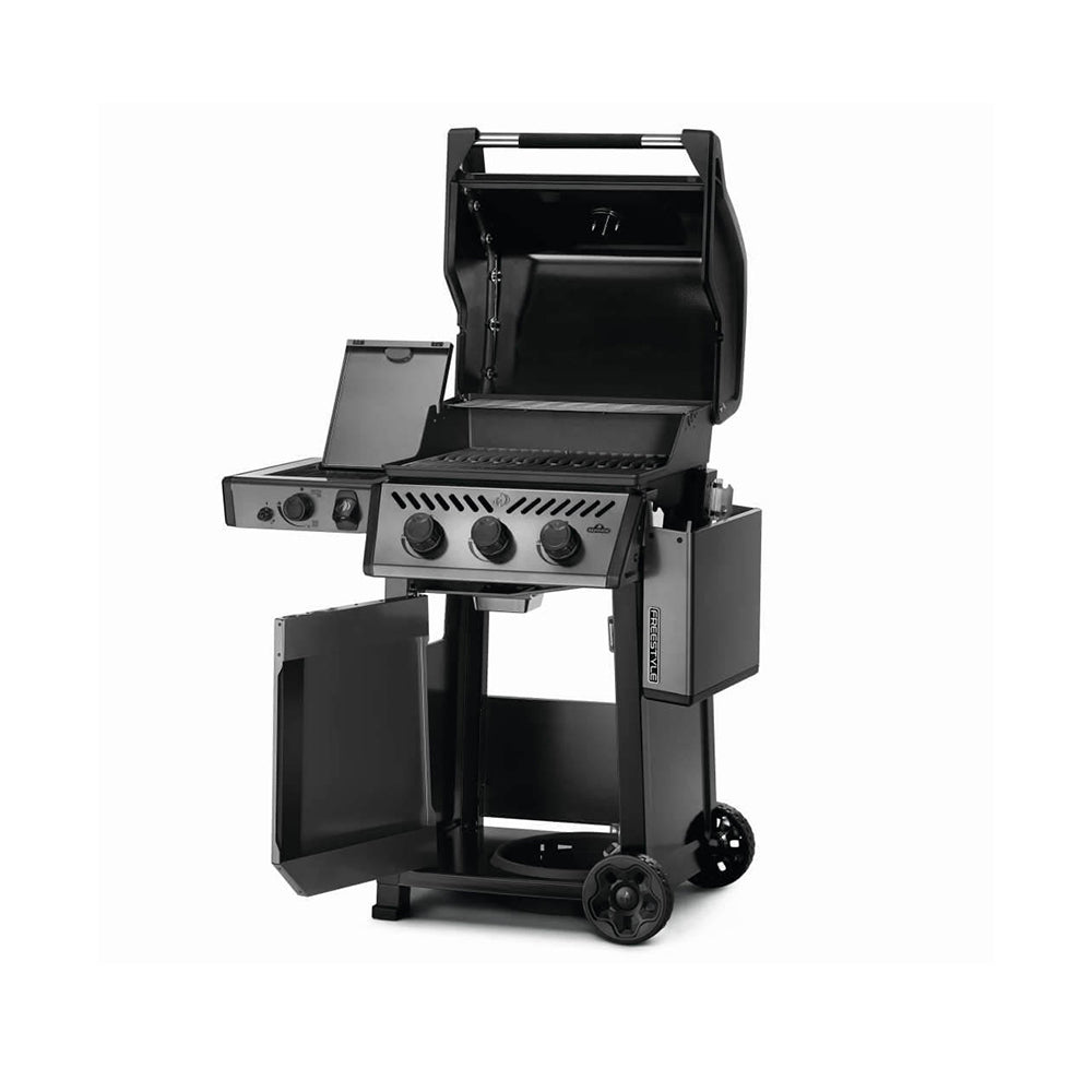 FREESTYLE 365 GAS GRILL with Infrared Side Burner & Front Door