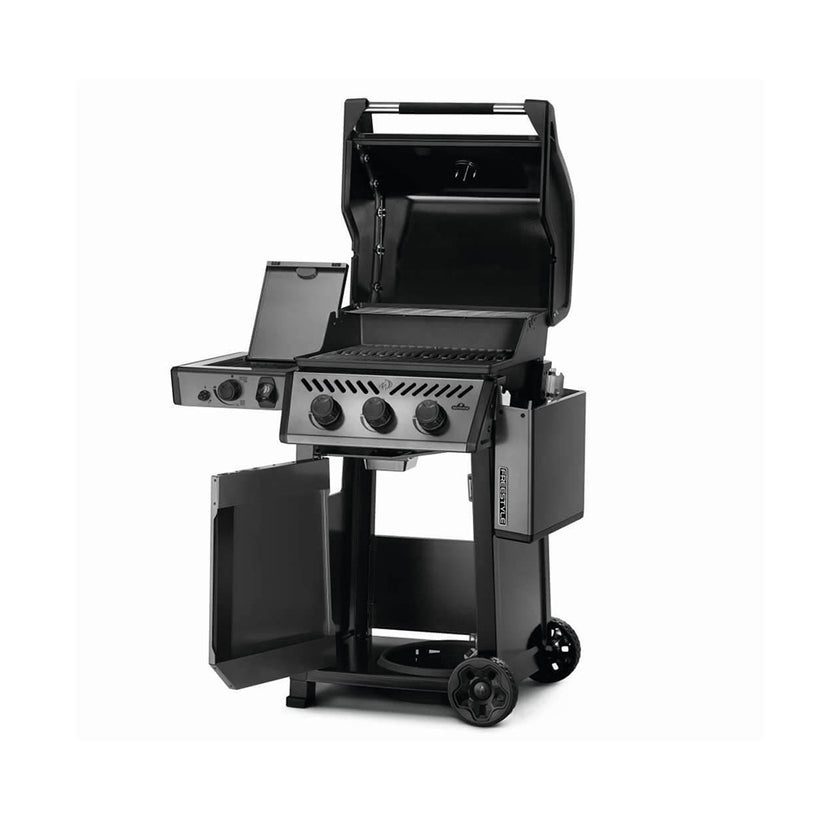 FREESTYLE 365 GAS GRILL with Infrared Side Burner & Front Door