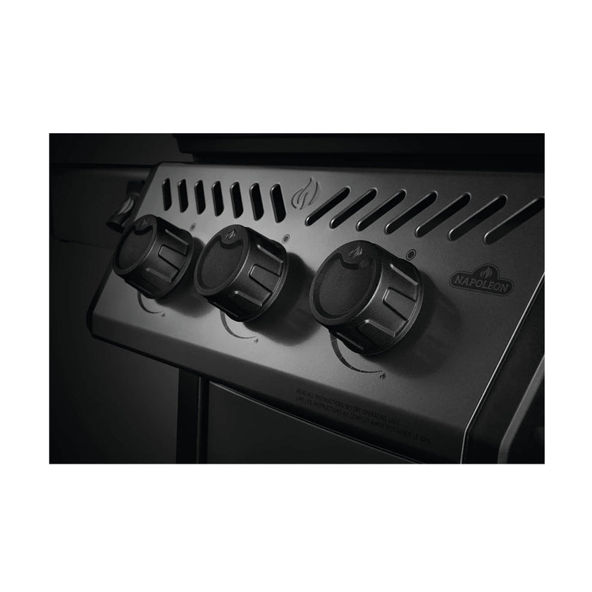 FREESTYLE 365 GAS GRILL with Infrared Side Burner & Front Door