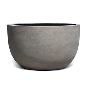 Natural Concrete Wide Egg Pot