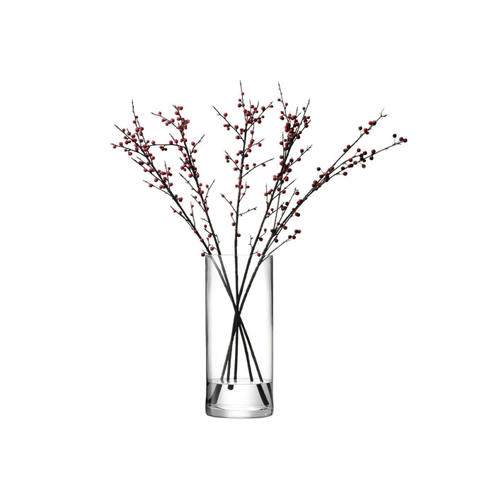 Column Vase – H42 × Ø18 cm Clear Glass
