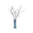 Gems Vase – H32 cm Sapphire Glass