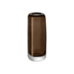 Melt Vase – H34 cm Mushroom Brown Glass