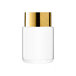 Aurum Vase/Lantern H30cm – Clear & Gold Glass