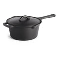 Cast Iron Sauce Pan with Lid
