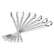 Eight Stainless Steel Multifunctional Skewers
