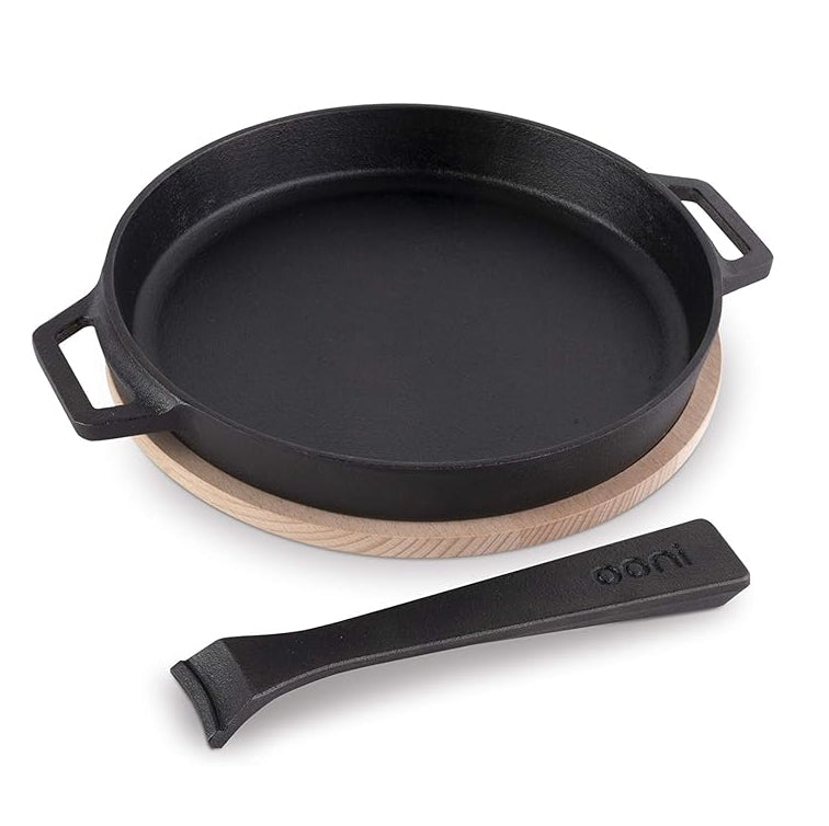 Ooni Cast Iron Skillet Pan