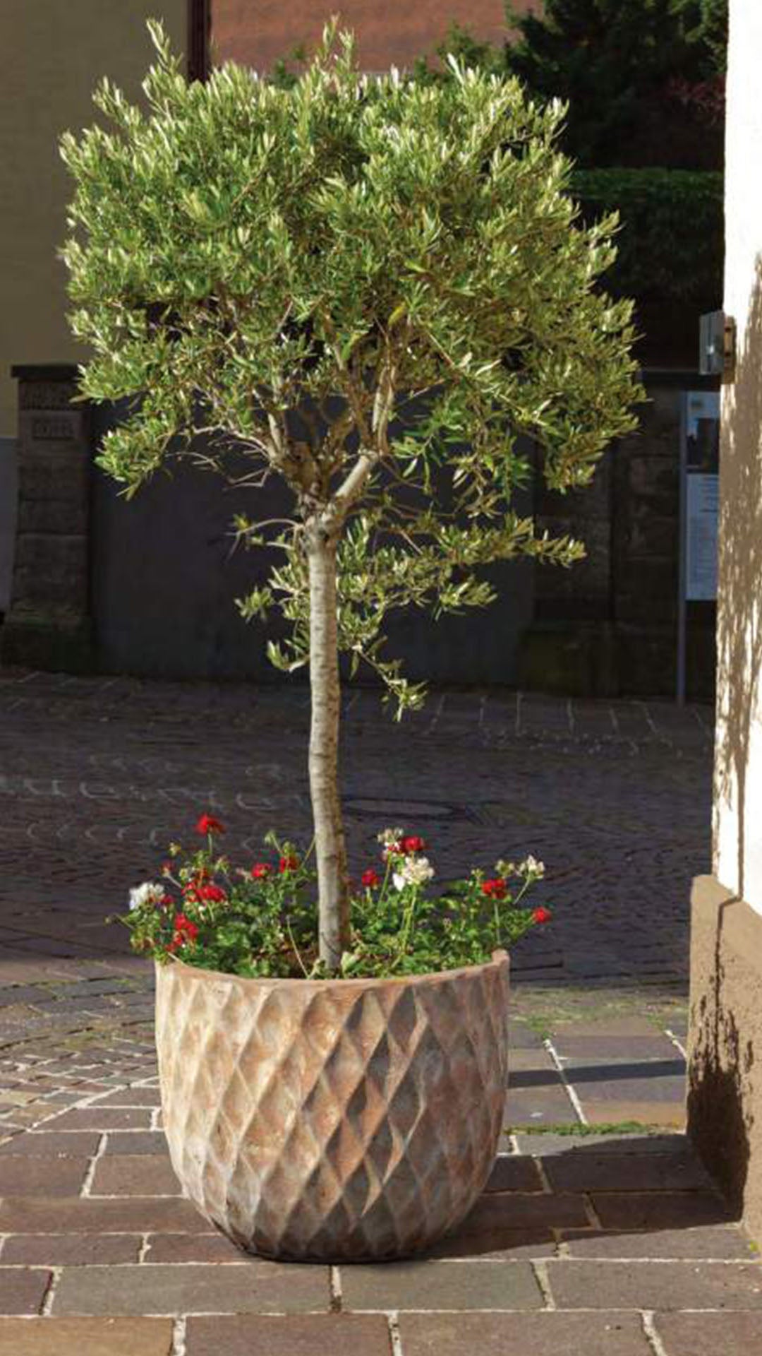 Terra Antico New Egg Pot Diamond Deco