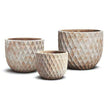Terra Antico New Egg Pot Diamond Deco
