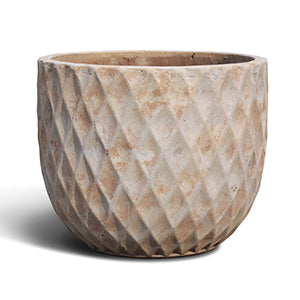Terra Antico New Egg Pot Diamond Deco