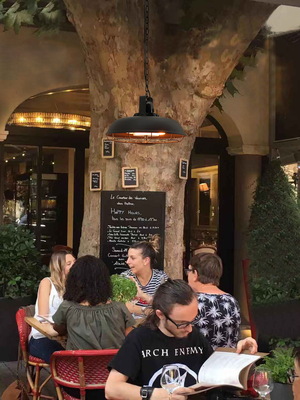 Double Clear Halogen Lamps Three Setting ZHQ2036-B